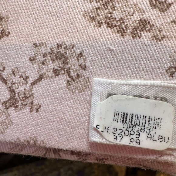 Pink Brown Toile Padded Fabric Photo Album Bow Holds 200 4x6 Photos Gift Baby - Picture 14 of 15